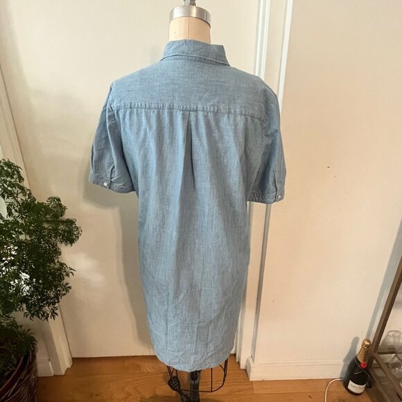 J.McLaughlin Arissa Chambray Dress Size Medium - Picture 3 of 8